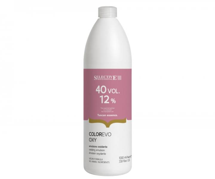 Parf�movan� oxida�n� emulzia Selective Professional ColorEvo Oxy Emulsion Oxydante 40 Vol. 12% - 1000 ml
