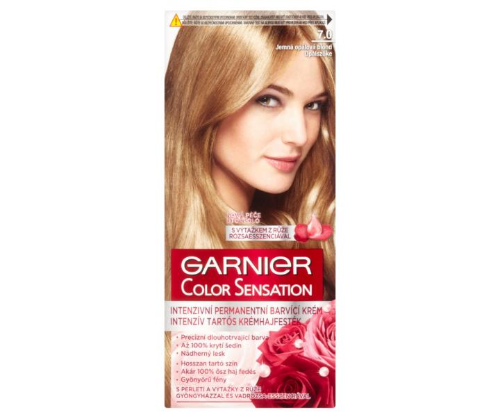 Permanentn farba Garnier Color Sensation 7.0 jemn oplov blond
