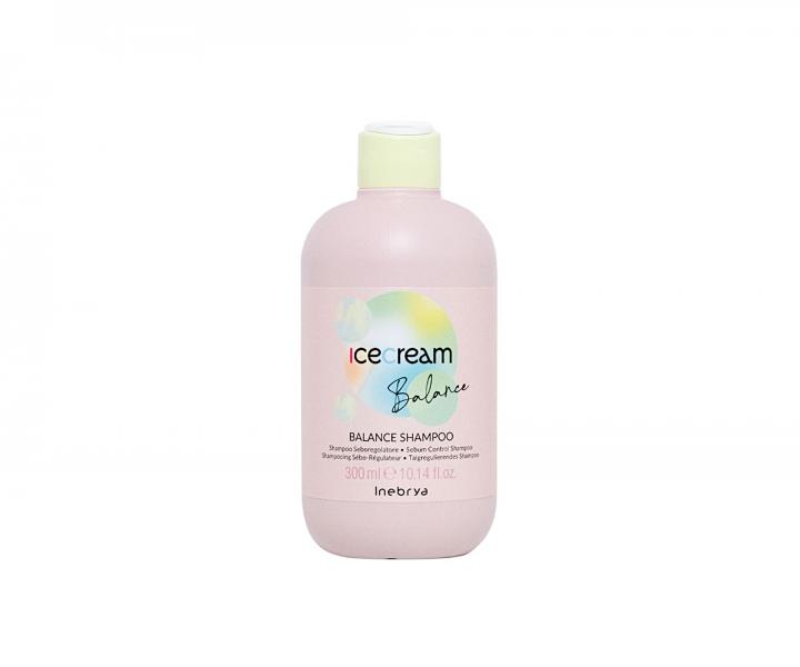 ampn na vlasy s tendenciou na mastenie Inebrya Ice Cream Balance Shampoo - 300 ml