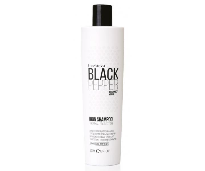 Hydratačný šampón s termoochrana Inebrya Black Pepper - 300 ml