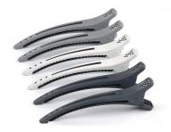 Klipsy do vlasov Sibel Colorproof - 12 cm, farebn, 6 ks