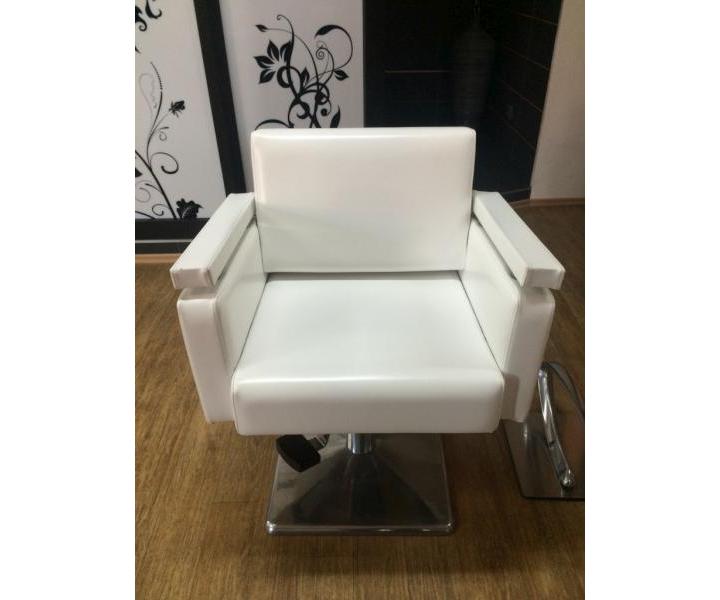 Kadern�cke kreslo Fox Manhattan - biele podr��ky, baz�r