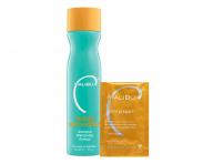Šetrný šampón pre farbené vlasy Malibu C Hydrate Color Wellness + kúra pre stálosť farby zadarmo