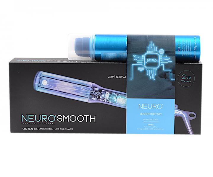 Dar�ekov� sada Paul Mitchell Neuro Smooth Duo - �ehli�ka 31 mm x 90 mm + termoochrann� sprej 200 ml