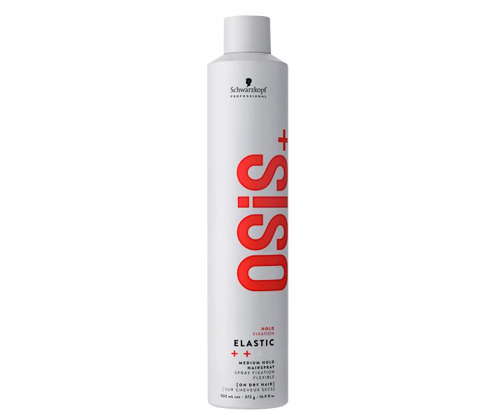 Lak na vlasy s ahkou fixciou Schwarzkopf Professional Osis+ Elastic - 500 ml