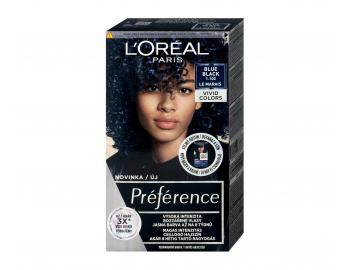 Permanentn farba na vlasy Loral Prfrence 1.102 Blue Black - modroierna