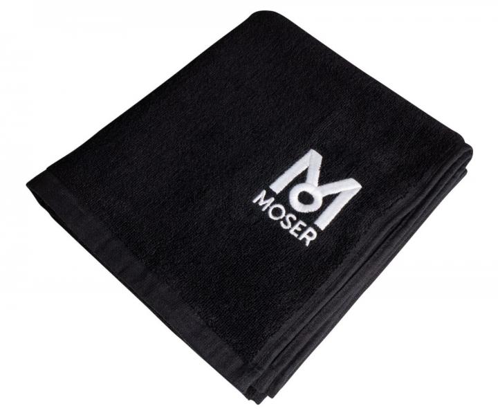 Bavlnen uterk Moser 48 x 100 cm - ierny