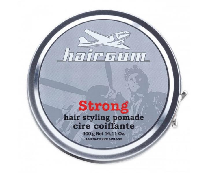 Pom�da na vlasy Hairgum, Mr. Ducktail Strong 400 g - siln� fix�cia