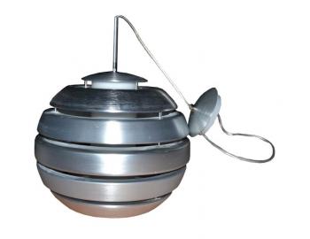 Okr�hle z�vesn� svetlo, nerezov� - priemer 40 cm, baz�r