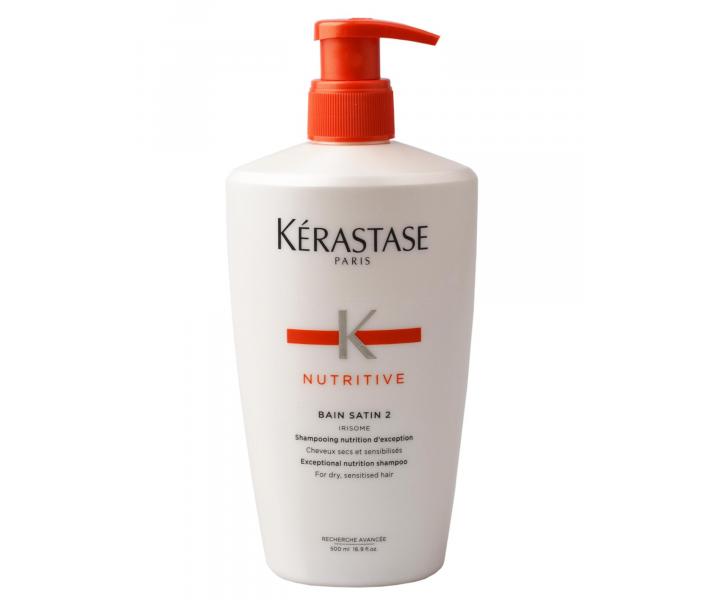 ampn pre normlne a such vlasy Krastase Nutritive Bain Satin 2 - 500 ml