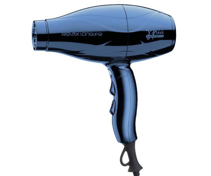 Fn na vlasy Gamma Piu Relax LongLife, modr - 2200 W