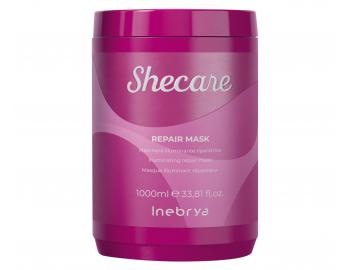Maska pre vemi pokoden vlasy Inebrya Shecare Repair Mask - 1000 ml