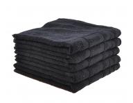 Uterky frot Goldwell 50 x 90 cm, 100% bavlna, ierne - 5 ks