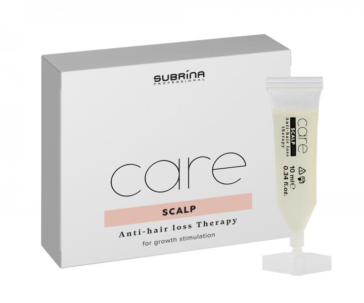 Ampulky proti vypadvaniu vlasov Subrina Professional Care Scalp Anti-hair Loss Therapy - 5 x 10 ml