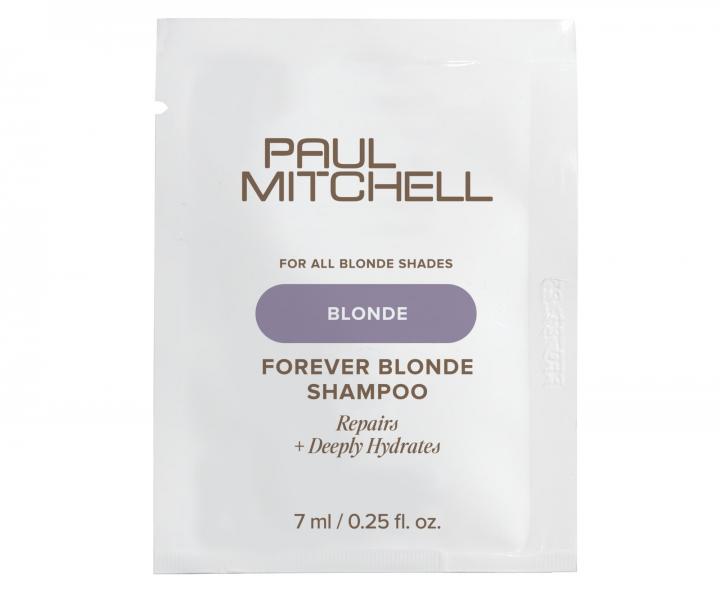 Hydrata�n� a regenera�n� �amp�n pre blond vlasy Paul Mitchell Blonde Forever Blonde Shampoo - 7 ml