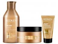 Vy�ivuj�ca sada pre such� a krehk� vlasy Redken All Soft + starostlivos� 50 ml zadarmo