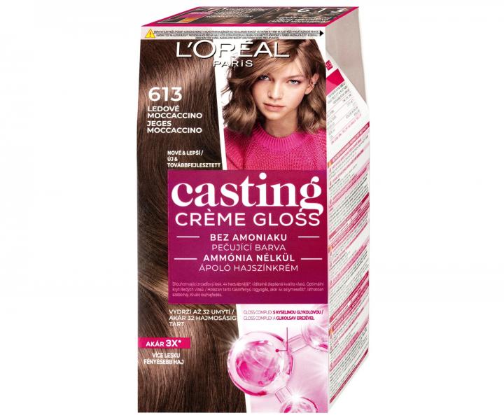 Preliv bez amoniaku Loral Casting Crme Gloss - 613 adov moccaccino
