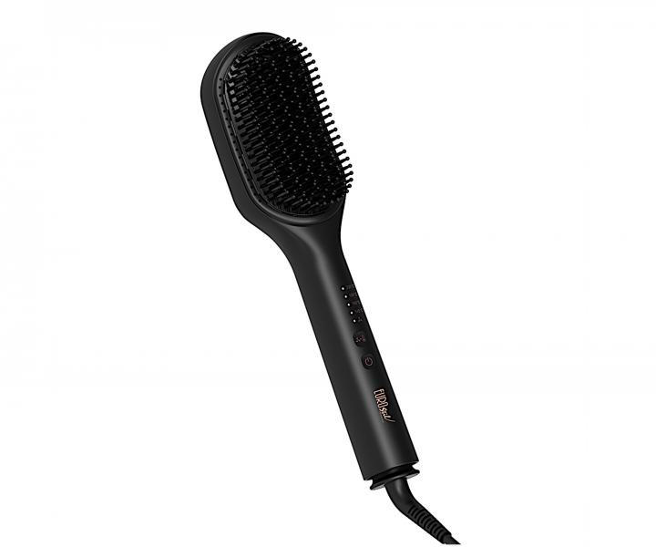 Nahrievacia kefa na vyrovnvanie vlasov Eurostil Professional Breeze 09226 - ierna