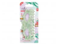 Vek kripec do vlasov Invisibobble Clipstar L Oasis Matcha Reset - svetlo zelen s jantrovm dizajnom