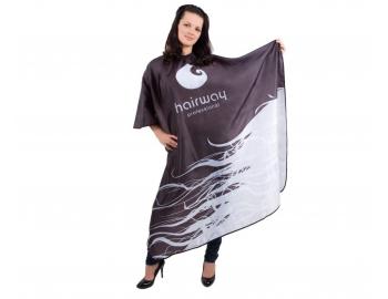 Kadern�cka pl�tenka Hairway - 136 x 160 cm, �ierno-biela