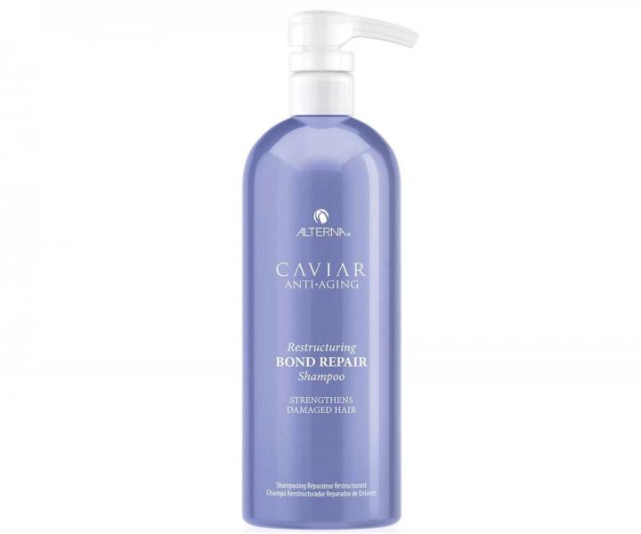 �amp�n pre po�koden� vlasy Alterna Caviar Anti-Aging Restructuring Bond Repair Shampoo - 976 ml