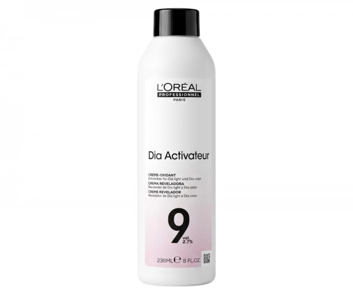 Sada prelivov na vlasy a oxida�n�ho kr�mu Lor�al Professionnel Dia Light - 2x preliv 60 ml Clear + oxida�n� kr�m 236 ml zadarmo