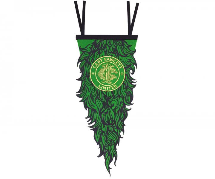 Plsten dekorcia v tvare fzov Captain Fawcett (bonus)