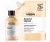 Rad pre such� a po�koden� vlasy L�Or�al Professionnel Serie Expert Absolut Repair - �amp�n - 300 ml + n�hradn� n�pl� - 500 ml