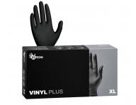 Vinylov� rukavice Espeon Vinyl Plus - 100 ks, �ierne, ve�kos� XL