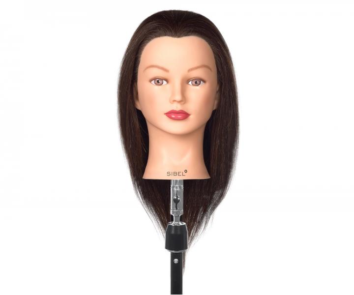 Cvin hlava s prrodnmi vlasmi Sibel Aline - hned, 20-40 cm