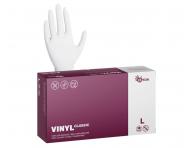 Vinylov rukavice Espeon Vinyl Classic - 100 ks, biele, nepudrovan, vekos L