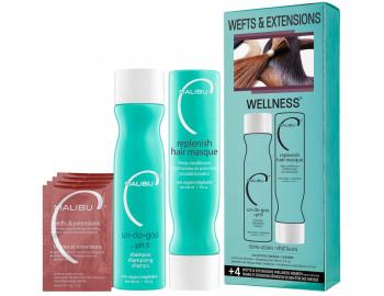 Sada vlasovej starostlivosti o pred�en� vlasy Malibu C Wefts & Extensions Wellness