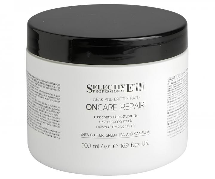 Maska pre po�koden� a l�mav� vlasy Selective Professional OnCare Repair Mask - 500 ml