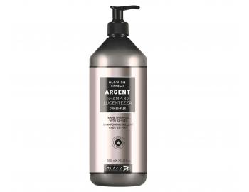 ampn pre pokoden a lmav vlasy Black Professional Argent Glowing Effect - 1000 ml