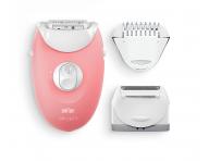 D�msky epil�tor Braun Silk-�pil 3 3-440 - ru�ovo-biely