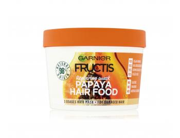 Regeneran maska pre pokoden vlasy Garnier Fructis Papaya Hair Food 3 Usages Mask - 400 ml