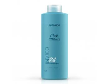 Hĺbkovo čistiaci šampón Wella Invigo Aqua Pure - 1000 ml