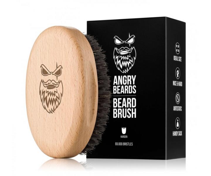 Dreven� kefa na f�zy Angry Beards Harden - 103 x 63 mm
