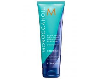 Neutralizačný šampón pre blond vlasy Moroccanoil Blonde Perfecting Purple Shampoo - 200 ml