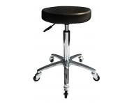 Taburet na kolieskach Hairway Comfort, ierny