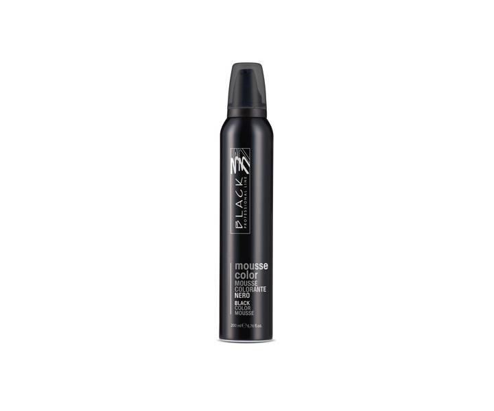 Farebn penov tuidlo Black Mousse Color - 200 ml
