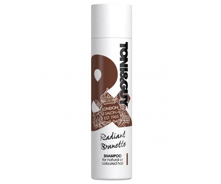 �ampon pro barven� i p��rodn� hn�d� vlasy Toni & Guy Radiant Brunette - 250 ml