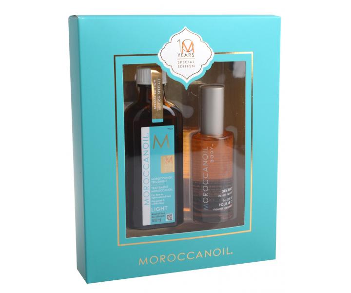 Darekov sada pre vlasy a telo Moroccanoil 10 Years Special Edition