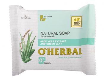 Prírodné mydlo pre celé telo s Aloe Vera O`Herbal Aloe Vera - 100 g