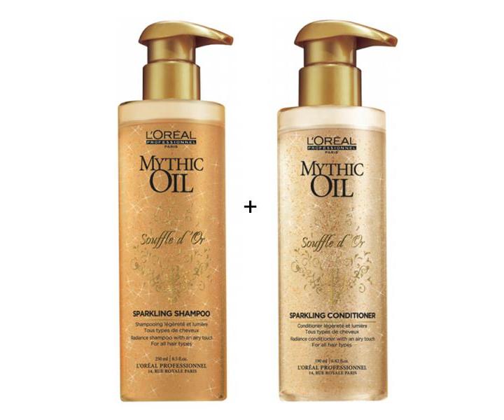 L�Or�al Bal��ek Mythic Oil Souffle d'Or �amp�n + kondicioner