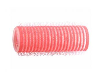 Natáčky na vlasy Duko Velcro pr.21 mm, 6 ks - samodržiace, ružové