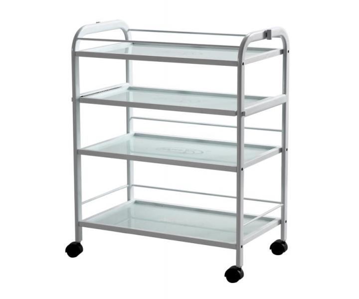 Multifunkn kozmetick stolk Silverfox 1015A - biely