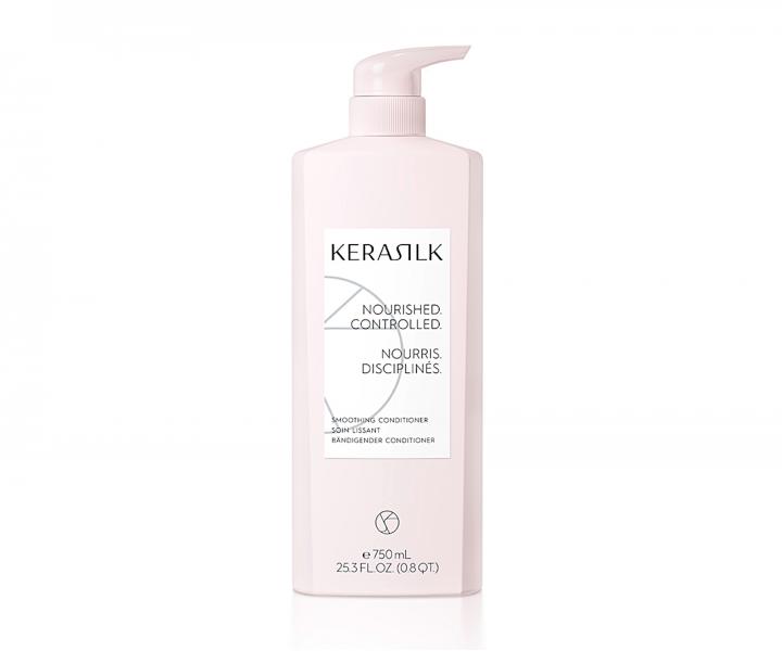 Vyhladzujci kondicionr pre krepat a nepoddajn vlasy Kerasilk Smoothing Conditioner - 750 ml