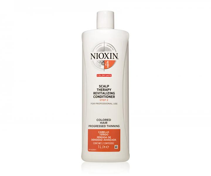 Kondicion�r pre silne redn�ce farben� vlasy Nioxin System 4 Scalp Therapy Conditioner - 1000 ml