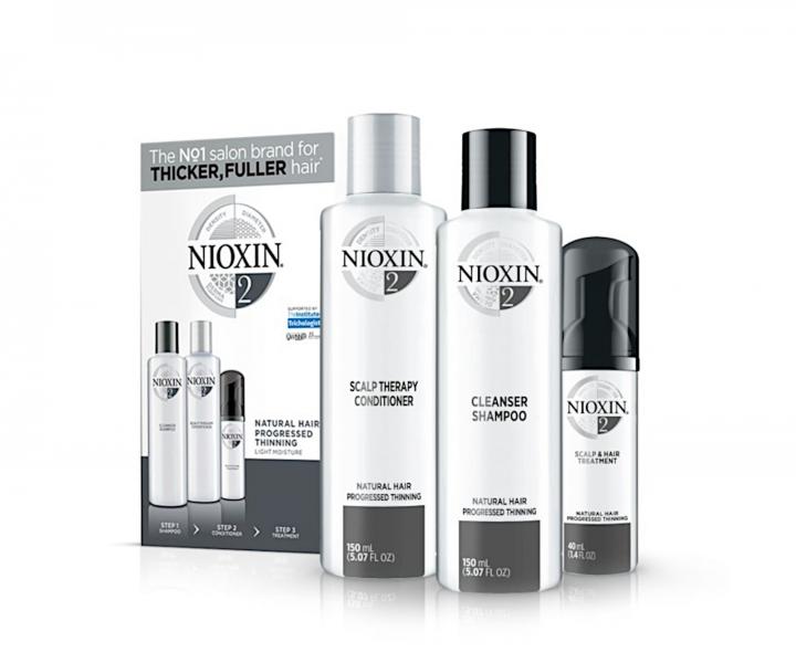 Sada pre silne redn�ce pr�rodn� vlasy Nioxin System 2 Trial Kit No.2